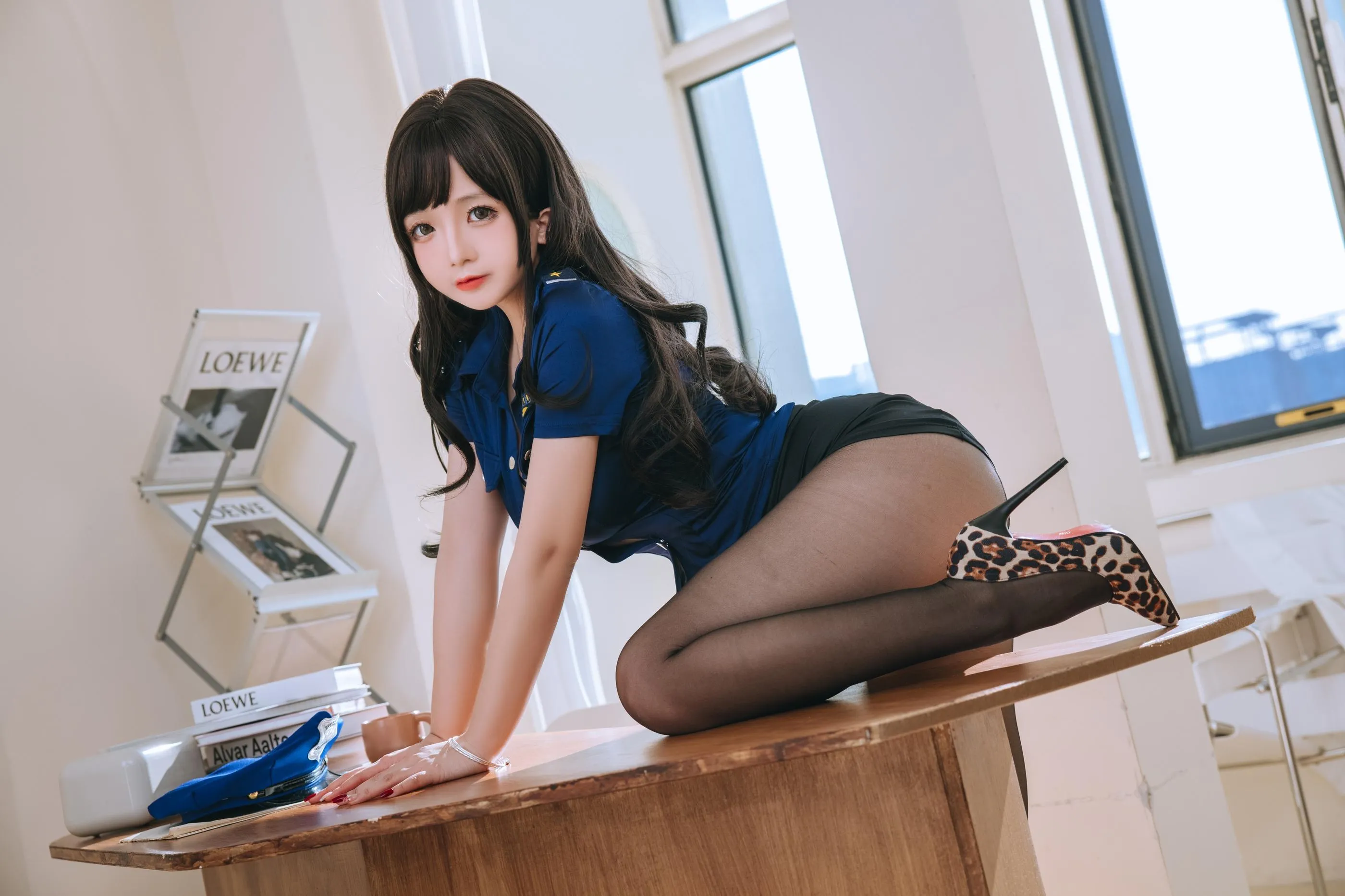 日奈娇 – NO.37 豹纹女警 [80P]插图